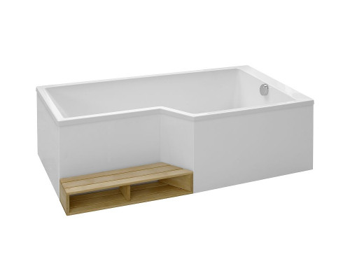 Заказать Акриловая ванна Jacob Delafon Bain Douche Neo 180x90 R E6D004R-00 без гидромассажа в магазине сантехники Santeh-Crystal.ru