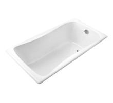 Чугунная ванна Jacob Delafon Blis 170x75 E6D902-0 с антискользящим покрытием