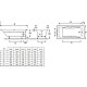 Заказать Чугунная ванна Jacob Delafon Repos 180x85 E2903-00 с антискользящим покрытием в магазине сантехники Santeh-Crystal.ru