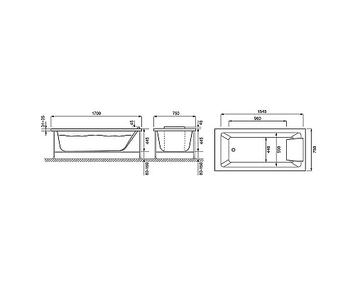 Santeh-Crystal.ru: Акриловая ванна Jacob Delafon Sofa 170x75 E60515RU-01 без гидромассажа Заказать Акриловая ванна Jacob Delafon Sofa 170x75 E60515RU-01 без гидромассажа в магазине сантехники Santeh-Crystal.ru