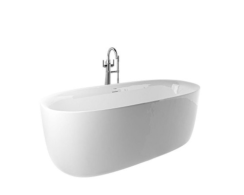 Акриловая ванна Kludi Elin O 180x80 52BF0143 цвет Белый