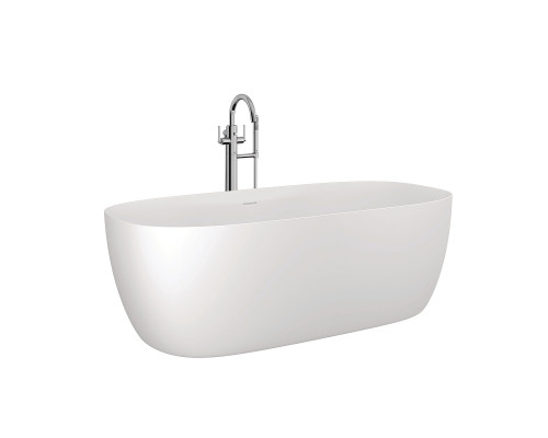 Ванна из искусственного камня Kludi Resa S 170x80 53BF0153 цвет Белый матовый