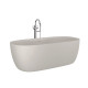 Ванна из искусственного камня Kludi Resa S 170x80 53BF02O2 цвет Серо-бежевый матовый