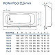 Купить Стальная ванна Koller Pool 160x70E B60E1200E без антискользящего покрытия в магазине сантехники Santeh-Crystal.ru