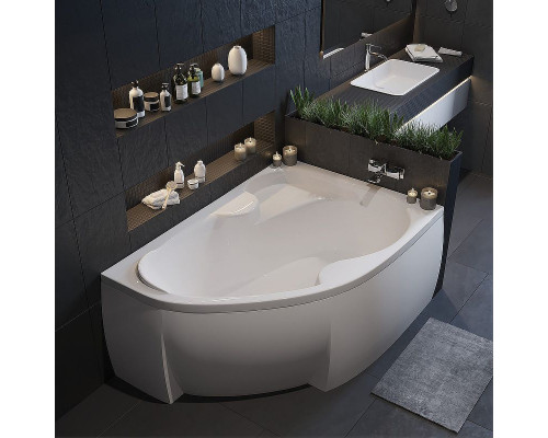 Купить Акриловая ванна Koller Pool Montana 150х105 R без гидромассажа в магазине сантехники Santeh-Crystal.ru