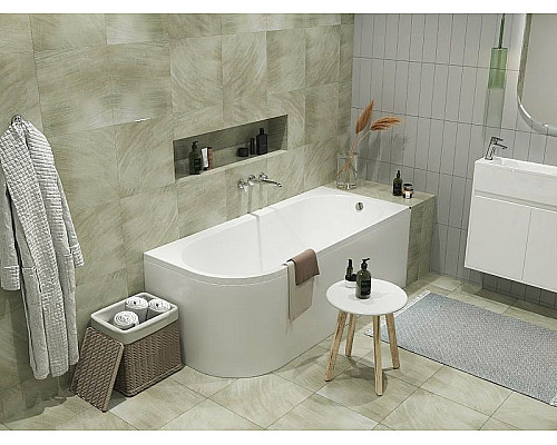 Заказать Акриловая ванна Marka One Alisa MG 170x75 R 01али1775п без гидромассажа в магазине сантехники Santeh-Crystal.ru