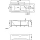 Заказать Акриловая ванна Marka One Raguza 190х90 01ра1990 без гидромассажа в магазине сантехники Santeh-Crystal.ru