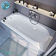 Купить Ванна из литьевого мрамора Marmo Bagno Лучия 180x80 MB-L180-80 без гидромассажа в магазине сантехники Santeh-Crystal.ru