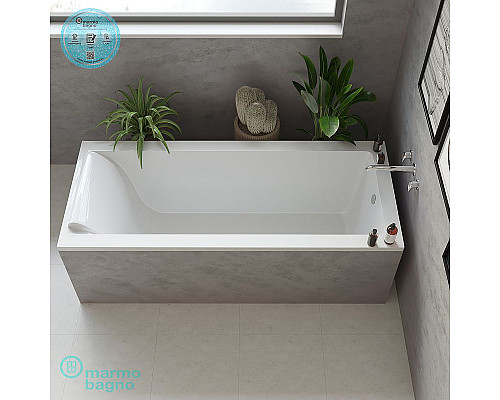 Santeh-Crystal.ru: Ванна из литьевого мрамора Marmo Bagno Ницца 180x80 MB-NP180-80 без гидромассажа Заказать Ванна из литьевого мрамора Marmo Bagno Ницца 180x80 MB-NP180-80 без гидромассажа в магазине сантехники Santeh-Crystal.ru