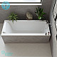 Заказать Ванна из литьевого мрамора Marmo Bagno Ницца 180x80 MB-NP180-80 без гидромассажа в магазине сантехники Santeh-Crystal.ru
