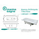 Купить Ванна из литьевого мрамора Marmo Bagno Патриция 170x75 MB-PA170-75 без гидромассажа в магазине сантехники Santeh-Crystal.ru