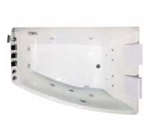 Акриловая ванна Orans 120x170 R 65100xr с гидромассажем