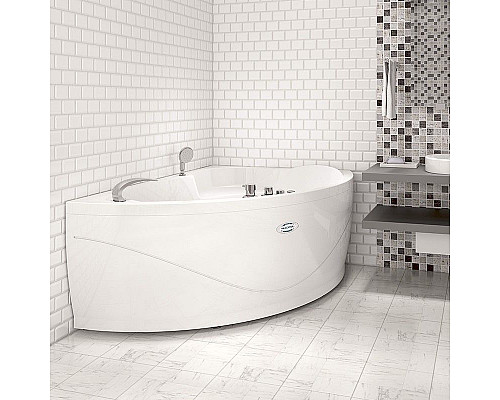 Заказать Акриловая ванна Radomir Vannesa Алари 168x120 R 2-01-0-2-1-218 Белая без гидромассажа в магазине сантехники Santeh-Crystal.ru