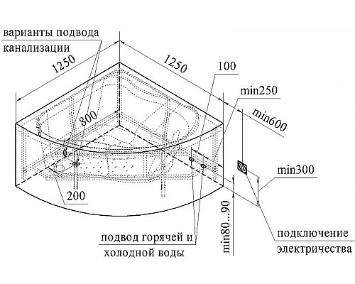 Santeh-Crystal.ru: Акриловая ванна Radomir Vannesa Альтея 125x125 2-77-2-0-0-219 с гидромассажем Актив Хром Приобрести Акриловая ванна Radomir Vannesa Альтея 125x125 2-77-2-0-0-219 с гидромассажем Актив Хром в магазине сантехники Santeh-Crystal.ru