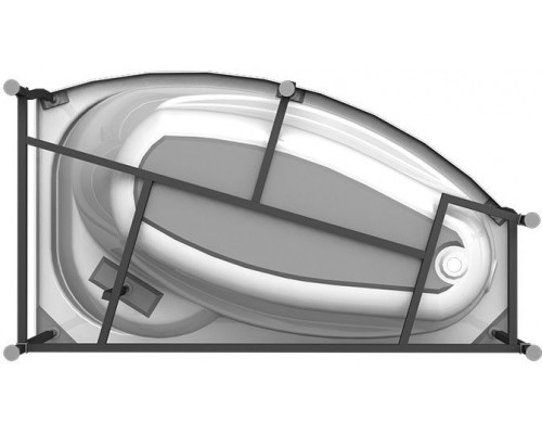 Приобрести Акриловая ванна Radomir Vannesa София 169х99 L 2-01-0-1-1-223 Белая без гидромассажа в магазине сантехники Santeh-Crystal.ru