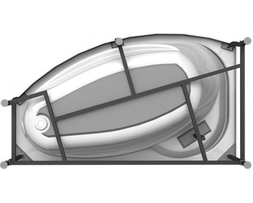Купить Акриловая ванна Radomir Vannesa София 169х99 R 2-01-0-2-1-223 Белая без гидромассажа в магазине сантехники Santeh-Crystal.ru
