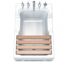 Акриловая ванна Radomir Тахарат 120х80 1-01-0-0-1-166 Белая