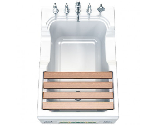 Приобрести Акриловая ванна Radomir Тахарат 120х80 1-01-0-0-1-166 Белая в магазине сантехники Santeh-Crystal.ru