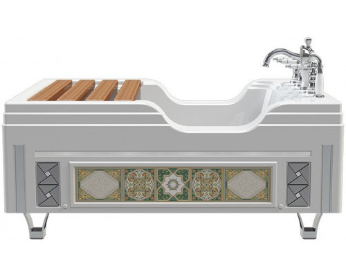 Приобрести Акриловая ванна Radomir Тахарат 120х80 1-01-0-0-1-166 Белая в магазине сантехники Santeh-Crystal.ru