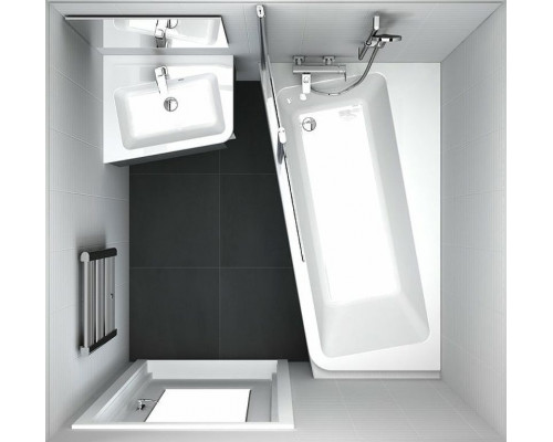 Заказать Акриловая ванна Ravak 10° 160x95 L C831000000 без гидромассажа в магазине сантехники Santeh-Crystal.ru