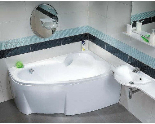 Приобрести Акриловая ванна Ravak Asymmetric 160x105 R C471000000 без гидромассажа в магазине сантехники Santeh-Crystal.ru