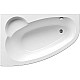 Купить Акриловая ванна Ravak Asymmetric 150x100 L C441000000 без гидромассажа в магазине сантехники Santeh-Crystal.ru
