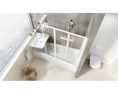 Заказать Акриловая ванна Ravak Be Happy II 170x75 L C941000000 без гидромассажа в магазине сантехники Santeh-Crystal.ru