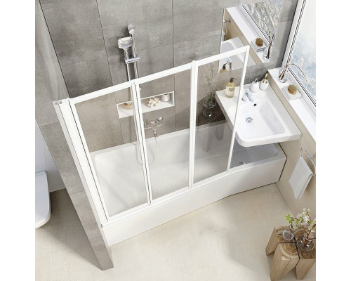 Заказать Акриловая ванна Ravak Be Happy II 160x75 R C971000000 без гидромассажа в магазине сантехники Santeh-Crystal.ru