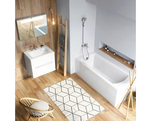 Заказать Акриловая ванна Ravak Domino 160x70 C621000000 без гидромассажа в магазине сантехники Santeh-Crystal.ru