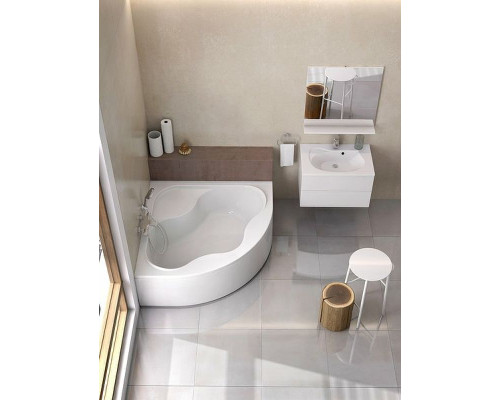 Купить Акриловая ванна Ravak Gentiana 140х140 CF01000000 без гидромассажа в магазине сантехники Santeh-Crystal.ru