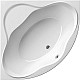 Приобрести Акриловая ванна Ravak NewDay 150x150 C661000000 без гидромассажа в магазине сантехники Santeh-Crystal.ru