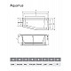 Приобрести Акриловая ванна Relisan Aquarius 160х70 R Гл000013736 без гидромассажа в магазине сантехники Santeh-Crystal.ru
