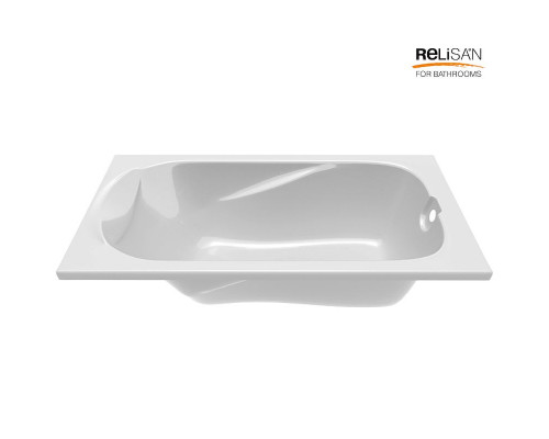 Заказать Акриловая ванна Relisan Elvira 170x75 Гл000000980 без гидромассажа в магазине сантехники Santeh-Crystal.ru