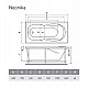 Приобрести Акриловая ванна Relisan Neonika 160x70 Гл000000977 без гидромассажа в магазине сантехники Santeh-Crystal.ru