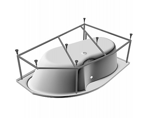 Заказать Акриловая ванна Relisan Sofi 160x100 L Гл000024565 без гидромассажа в магазине сантехники Santeh-Crystal.ru