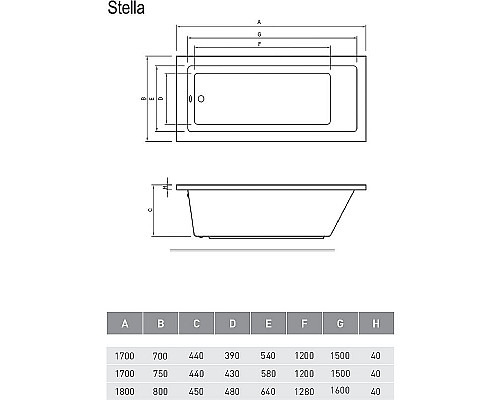 Santeh-Crystal.ru: Акриловая ванна Relisan Stella 180x80 Гл000026030 без гидромассажа Заказать Акриловая ванна Relisan Stella 180x80 Гл000026030 без гидромассажа в магазине сантехники Santeh-Crystal.ru