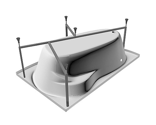 Приобрести Акриловая ванна Relisan Zoya 140x90 L Гл000001247 без гидромассажа в магазине сантехники Santeh-Crystal.ru