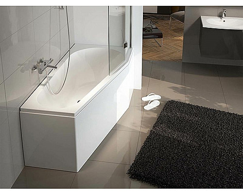 Купить Акриловая ванна Riho Delta 160x80 B069001005 (BB8300500000000) L без гидромассажа в магазине сантехники Santeh-Crystal.ru