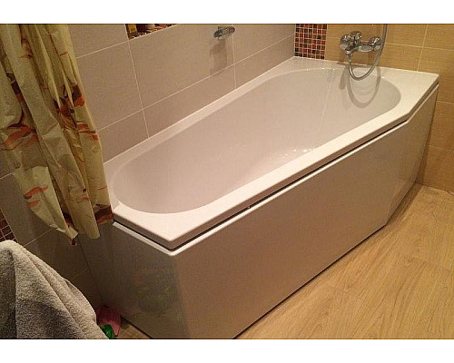 Купить Акриловая ванна Riho Delta 160x80 B069001005 (BB8300500000000) L без гидромассажа в магазине сантехники Santeh-Crystal.ru