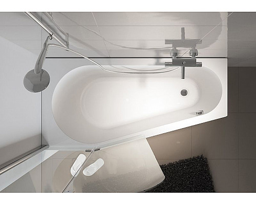 Приобрести Акриловая ванна Riho Delta 160x80 B068001005 (BB8200500000000) R без гидромассажа в магазине сантехники Santeh-Crystal.ru