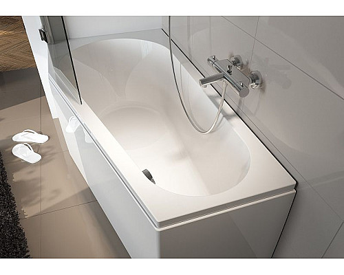 Приобрести Акриловая ванна Riho Delta 160x80 B068001005 (BB8200500000000) R без гидромассажа в магазине сантехники Santeh-Crystal.ru