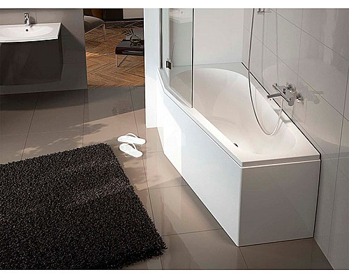 Приобрести Акриловая ванна Riho Delta 160x80 B068001005 (BB8200500000000) R без гидромассажа в магазине сантехники Santeh-Crystal.ru