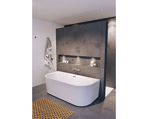 Заказать Акриловая ванна Riho Desire Wall Mounted Velvet White 180x84 B089001105 (BD0710500000000) без гидромассажа в магазине сантехники Santeh-Crystal.ru