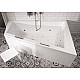 Приобрести Акриловая ванна Riho Doppio 180x130 B034001005 (BA9100500000000) L без гидромассажа в магазине сантехники Santeh-Crystal.ru