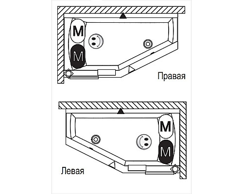 Santeh-Crystal.ru: Акриловая ванна Riho Geta 170x90 B031001005 (BA8800500000000) R без гидромассажа Приобрести Акриловая ванна Riho Geta 170x90 B031001005 (BA8800500000000) R без гидромассажа в магазине сантехники Santeh-Crystal.ru