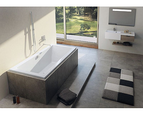 Купить Акриловая ванна Riho Lusso 180x90 B026001005 (BA7700500000000) без гидромассажа в магазине сантехники Santeh-Crystal.ru