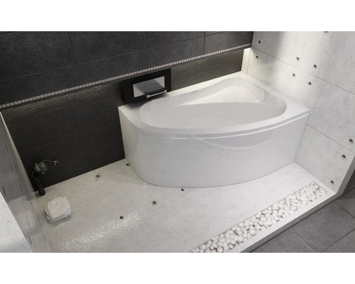 Заказать Акриловая ванна Riho Lyra 153x100 B022001005 (BA6800500000000) L без гидромассажа в магазине сантехники Santeh-Crystal.ru