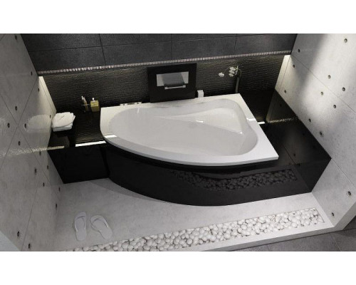 Заказать Акриловая ванна Riho Lyra 153x100 B022001005 (BA6800500000000) L без гидромассажа в магазине сантехники Santeh-Crystal.ru