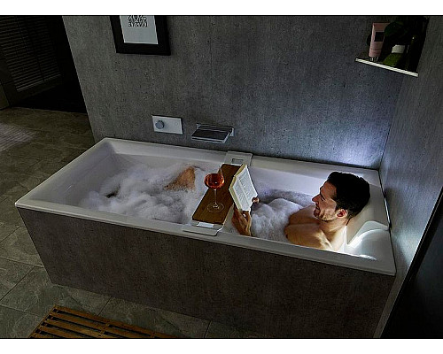 Приобрести Акриловая ванна Riho Still Square 170x75 B100003005 (BR0200500K00130) LED R без гидромассажа в магазине сантехники Santeh-Crystal.ru