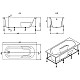 Заказать Акриловая ванна Roca Genova 160x70 ZRU9302973 без гидромассажа в магазине сантехники Santeh-Crystal.ru